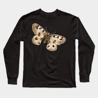 Vintage Moth Long Sleeve T-Shirt